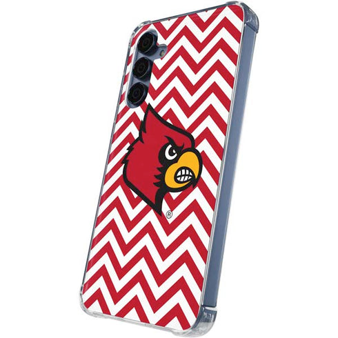 University of Louisville Chevron Galaxy S24 Clear Case
