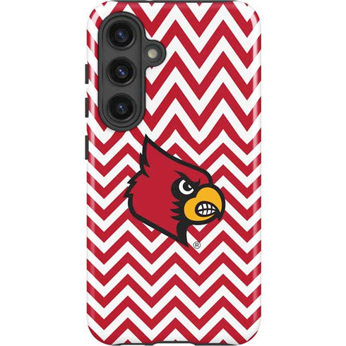University of Louisville Chevron Galaxy S24 Impact Case