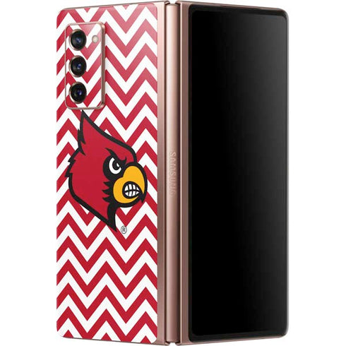 University of Louisville Chevron Galaxy Z Fold2 5G Skin