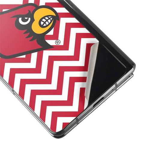 University of Louisville Chevron Galaxy Z Fold2 5G Skin