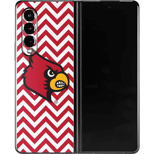 University of Louisville Chevron Galaxy Z Fold3 5G Skin