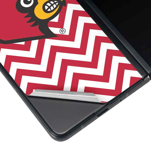 University of Louisville Chevron Galaxy Z Fold3 5G Skin