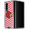 University of Louisville Chevron Galaxy Z Fold4 5G Clear Case