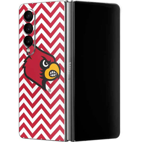 University of Louisville Chevron Galaxy Z Fold4 5G Skin
