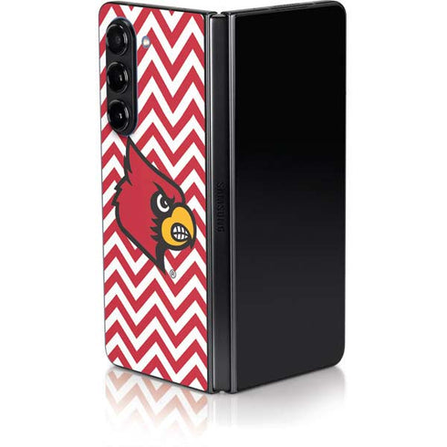 University of Louisville Chevron Galaxy Z Fold5 5G Skin