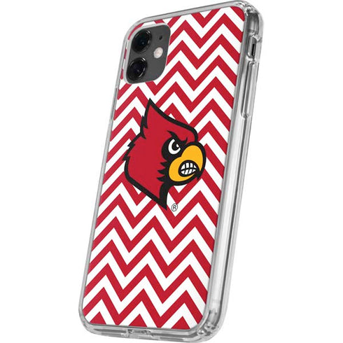 University of Louisville Chevron iPhone 11 Clear Case