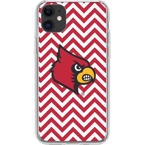 University of Louisville Chevron iPhone 11 Clear Case