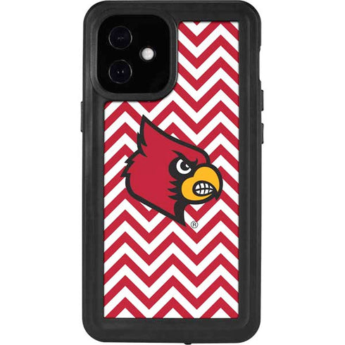University of Louisville Chevron iPhone 12 Mini Waterproof Case