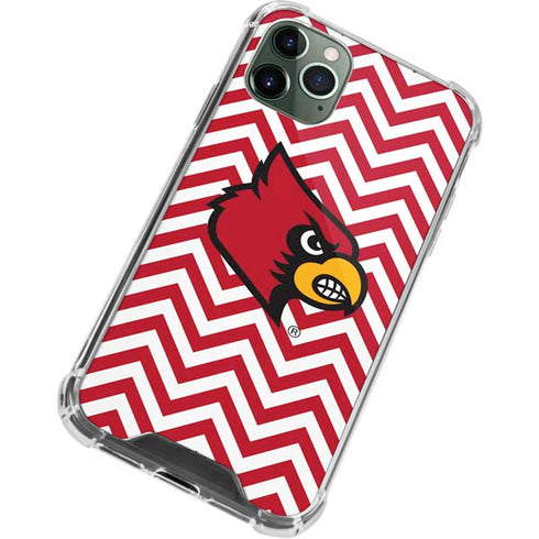 University of Louisville Chevron iPhone 12 Pro Clear Case