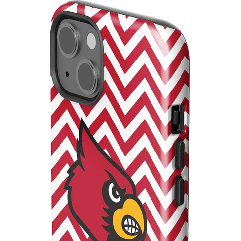 University of Louisville Chevron iPhone 15 Plus Impact Case