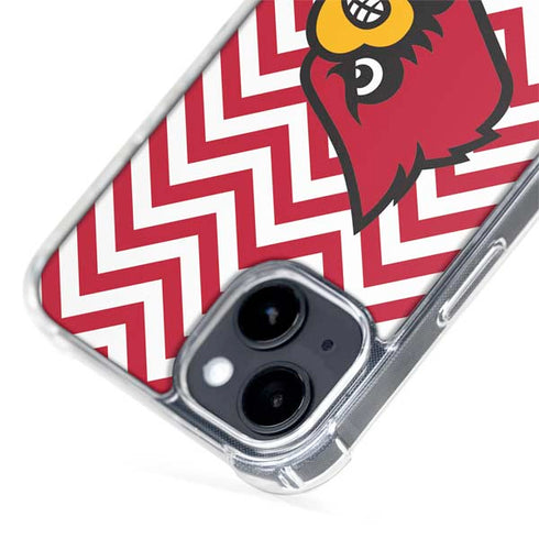 University of Louisville Chevron iPhone 15 Plus MagSafe Case