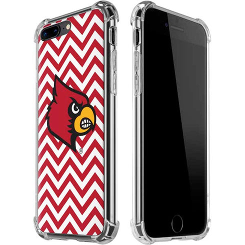 University of Louisville Chevron iPhone 7/8 Plus Clear Case