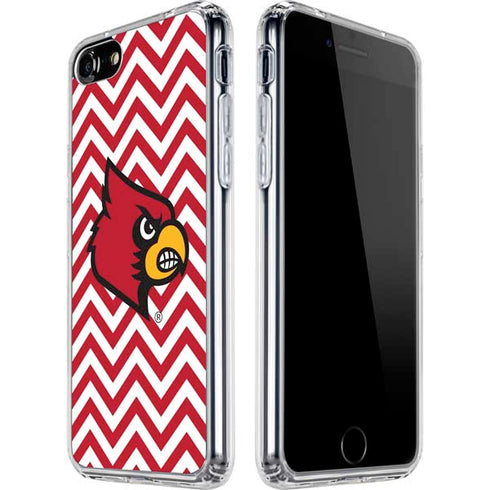 University of Louisville Chevron iPhone SE (2nd & 3rd Gen) Clear Case