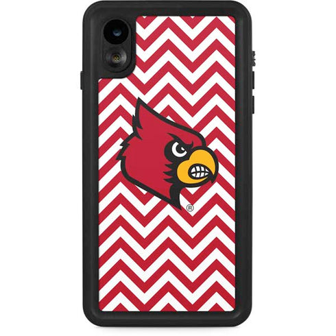 University of Louisville Chevron iPhone XR Waterproof Case
