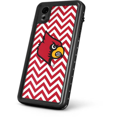University of Louisville Chevron iPhone XR Waterproof Case