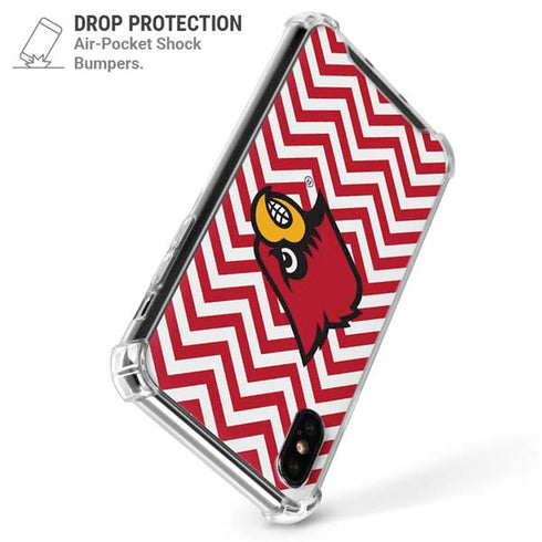 University of Louisville Chevron iPhone XS Max Clear Case