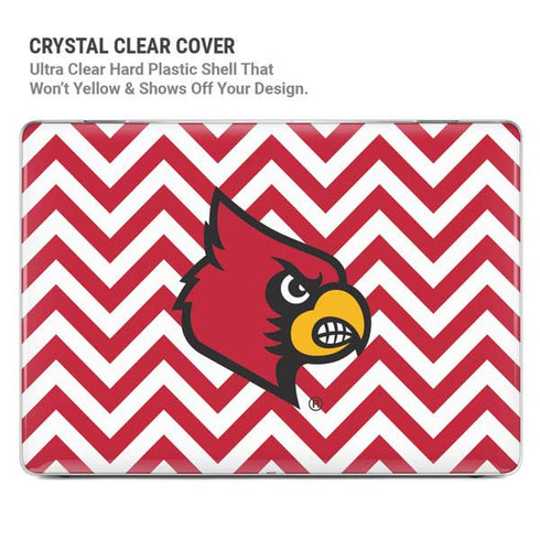University of Louisville Chevron MacBook Pro 16in (2021-25) Case plus Skin