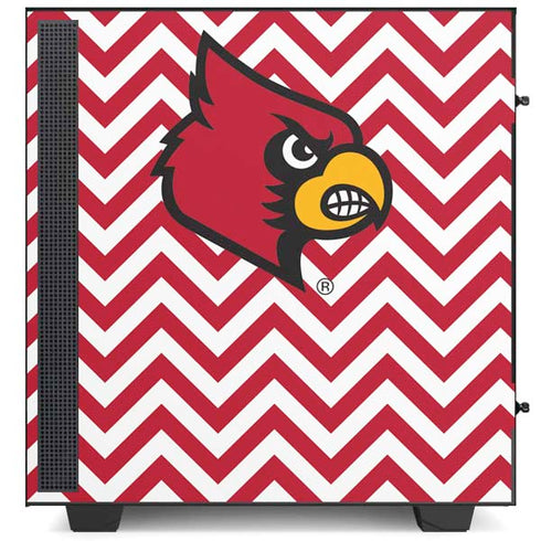 University of Louisville Chevron NZXT H510 Compact ATX Mid-Tower Case Skin