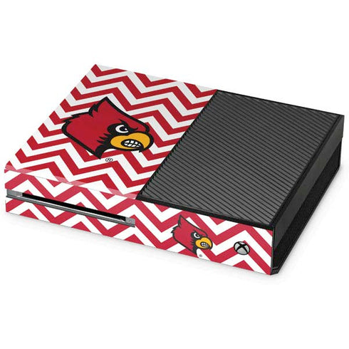 University of Louisville Chevron Xbox One Console Skin