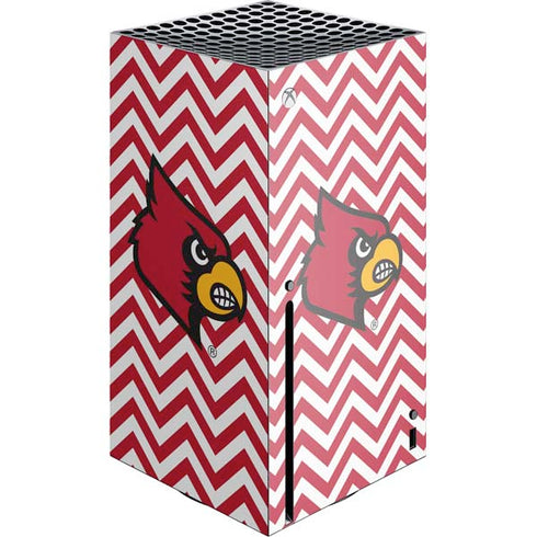 University of Louisville Chevron Xbox Series X Console Skin