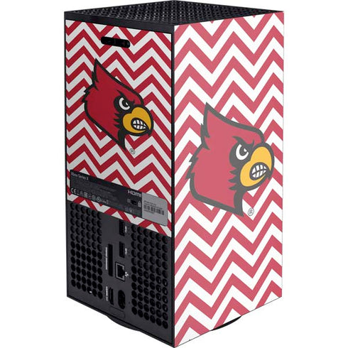 University of Louisville Chevron Xbox Series X Console Skin