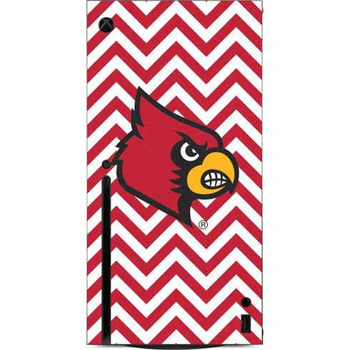University of Louisville Chevron Xbox Series X Console Skin