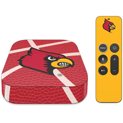 University of Louisville Red Basketball Apple TV Skin