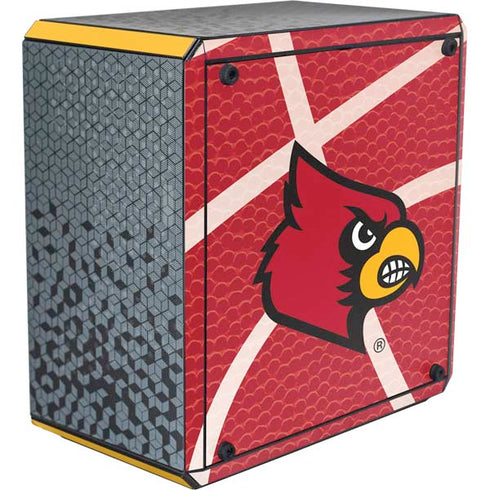 University of Louisville Red Basketball Cooler Master MasterBox Q300L Mini Tower Skin