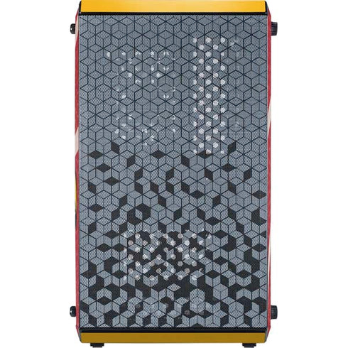 University of Louisville Red Basketball Cooler Master MasterBox Q300L Mini Tower Skin