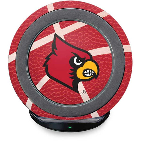 University of Louisville Red Basketball Fast Charge Wireless Charging Stand Skin