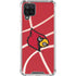 University of Louisville Red Basketball Galaxy A12 Clear Case