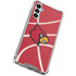 University of Louisville Red Basketball Galaxy A14 5G Clear Case