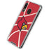 University of Louisville Red Basketball Galaxy A30 Clear Case