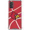 University of Louisville Red Basketball Galaxy A32 5G Clear Case