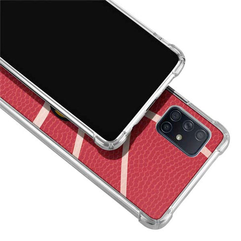 University of Louisville Red Basketball Galaxy A51 5G Clear Case