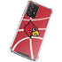University of Louisville Red Basketball Galaxy A52 5G Clear Case