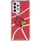 University of Louisville Red Basketball Galaxy A53 5G Clear Case