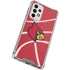 University of Louisville Red Basketball Galaxy A53 5G Clear Case