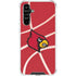 University of Louisville Red Basketball Galaxy A54 5G Clear Case