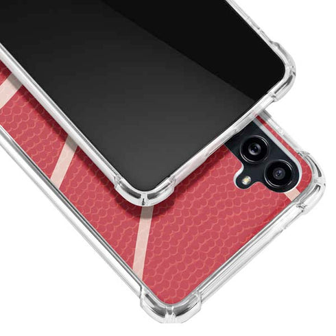 University of Louisville Red Basketball Galaxy A54 5G Clear Case