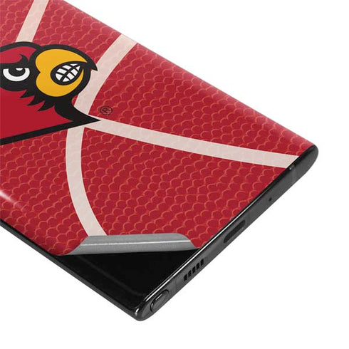 University of Louisville Red Basketball Galaxy Note 10 Skin