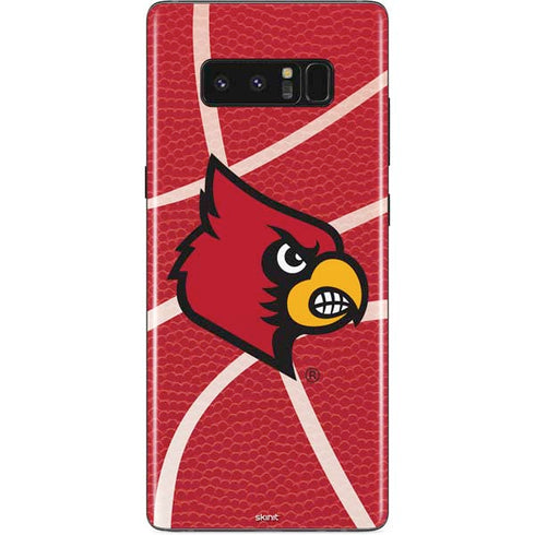 University of Louisville Red Basketball Galaxy Note 8 Skin