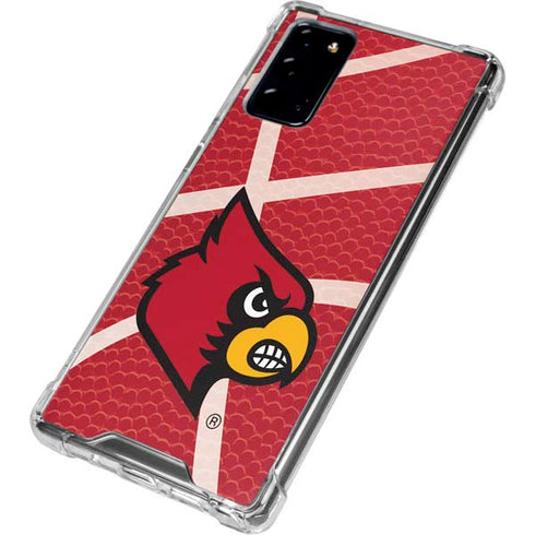 University of Louisville Red Basketball Galaxy Note20 5G Clear Case