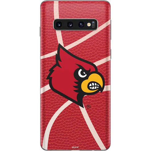 University of Louisville Red Basketball Galaxy S10 Skin