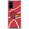 University of Louisville Red Basketball Galaxy S20 FE Clear Case