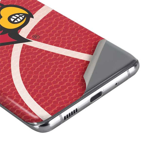 University of Louisville Red Basketball Galaxy S20 Plus Skin