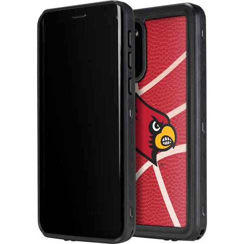 University of Louisville Red Basketball Galaxy S20 Plus Waterproof Case
