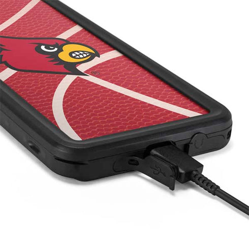 University of Louisville Red Basketball Galaxy S20 Waterproof Case
