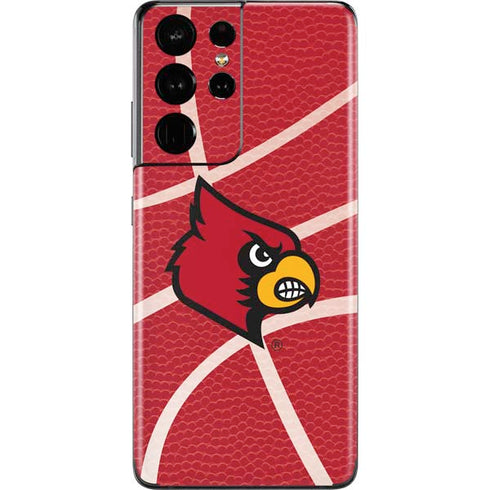 University of Louisville Red Basketball Galaxy S21 Ultra 5G Skin