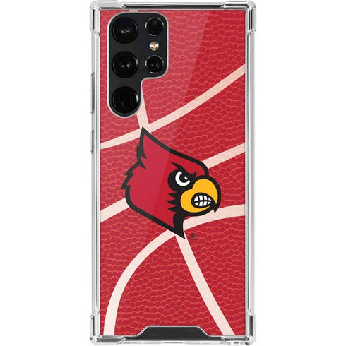 University of Louisville Red Basketball Galaxy S22 Ultra Clear Case